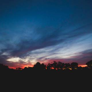 4k sunset sky wallpaper