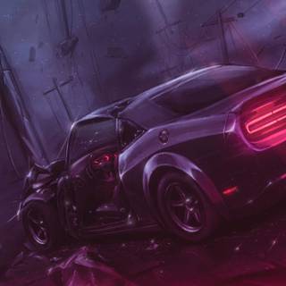 Dodge Demon 4k PC wallpaper