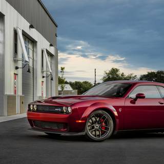 Dodge Demon 4k PC wallpaper