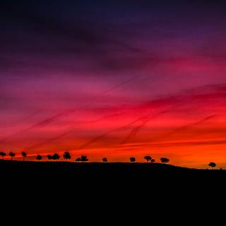 4k sunset sky wallpaper