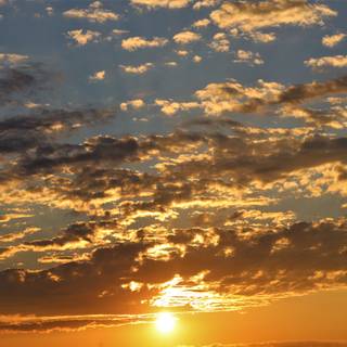 4k sunset sky wallpaper