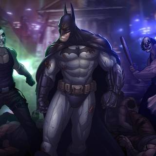 Batman Arkham City 4k wallpaper