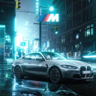 4k BMW M4 wallpaper