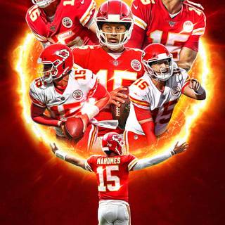 Patrick Mahomes phone wallpaper