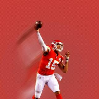 Patrick Mahomes phone wallpaper