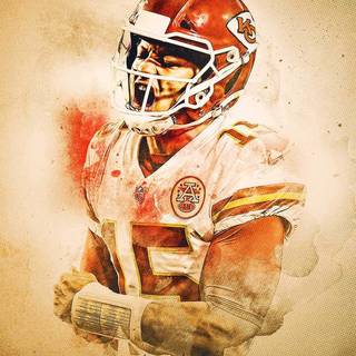 Patrick Mahomes phone wallpaper
