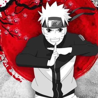 Red Japan 4k wallpaper