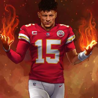 Patrick Mahomes phone wallpaper