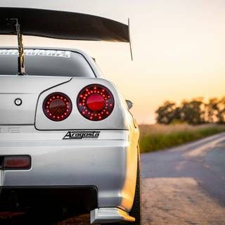 Nissan Gtr R34 iPhone wallpaper