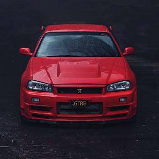 Nissan Gtr R34 iPhone wallpaper