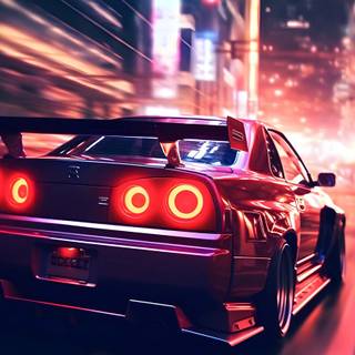 Nissan Gtr R34 iPhone wallpaper