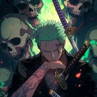 Zoro One Piece iPhone wallpaper