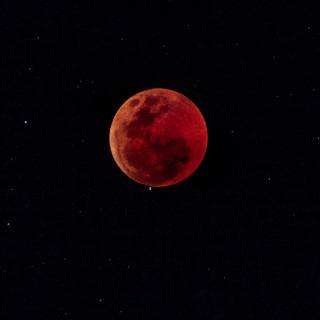 Red moon iPhone wallpaper