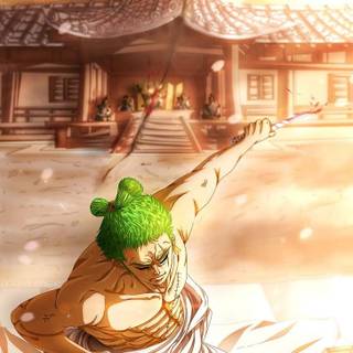 Zoro One Piece iPhone wallpaper
