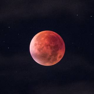 Red moon iPhone wallpaper