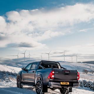 Toyota Hilux iPhone wallpaper