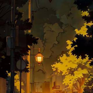 iPhone lights wallpaper