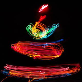 iPhone lights wallpaper