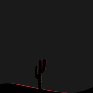 iPhone black minimalist wallpaper