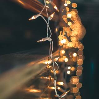 iPhone lights wallpaper