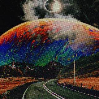 Trippy iPhone X wallpaper