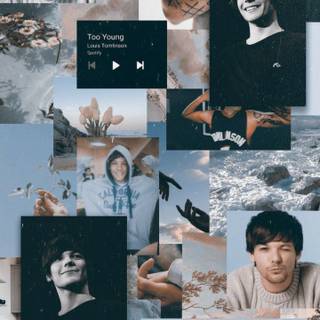 Louis Tomlinson iPhone wallpaper