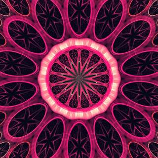 Trippy iPhone X wallpaper