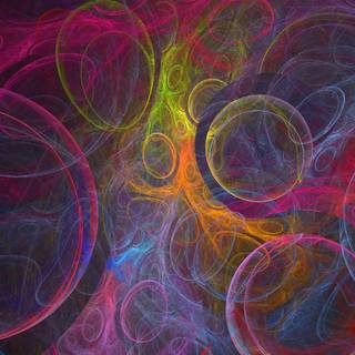 Trippy iPhone X wallpaper