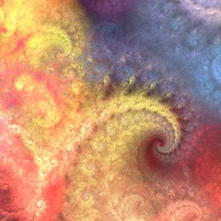 Trippy iPhone X wallpaper