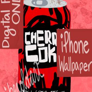 Coca Cola iPhone wallpaper