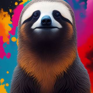 Sloth iPhone wallpaper