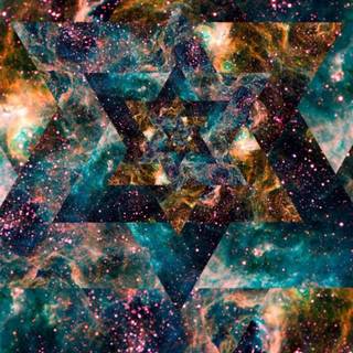 Trippy iPhone X wallpaper