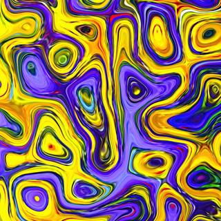 Trippy iPhone X wallpaper