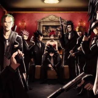 Suit anime wallpaper