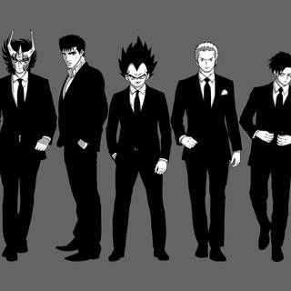 Suit anime wallpaper