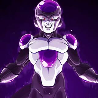 Black Freeza vs Goku desktop wallpaper