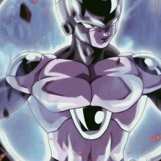 Black Freeza vs Goku desktop wallpaper