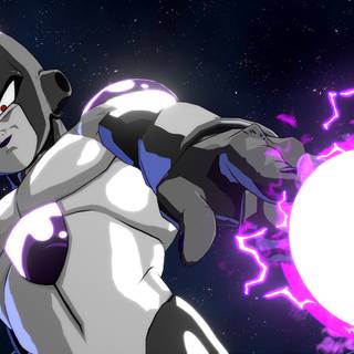 Black Freeza vs Goku desktop wallpaper