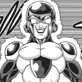 Black Freeza vs Goku desktop wallpaper