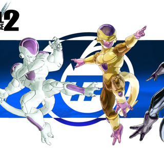 Black Freeza vs Goku desktop wallpaper