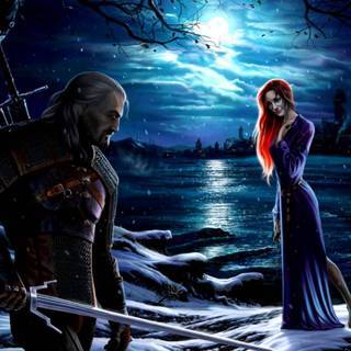 Witcher art wallpaper