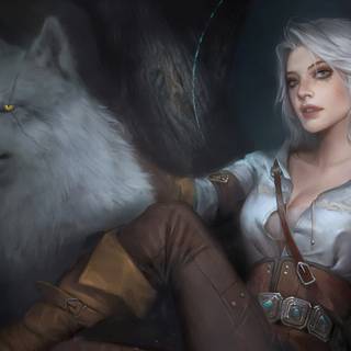 Witcher art wallpaper
