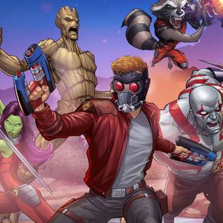 Marvel Guardians of The Galaxy wallpaper