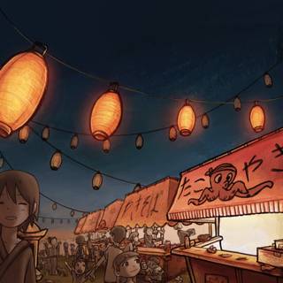 Japan festival wallpaper