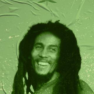 Bob Marley weed wallpaper