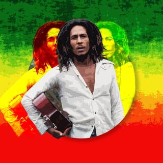 Bob Marley weed wallpaper