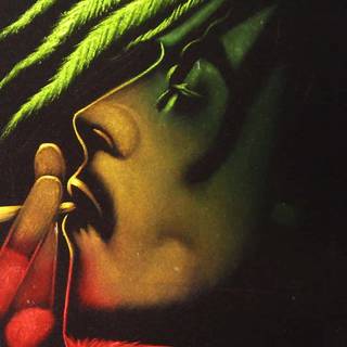 Bob Marley weed wallpaper