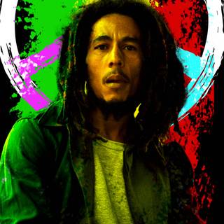 Bob Marley weed wallpaper