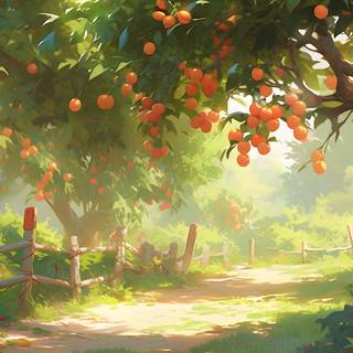 Spring aesthetic computer wallpaper