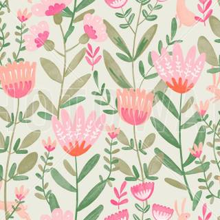 Spring aesthetic computer wallpaper